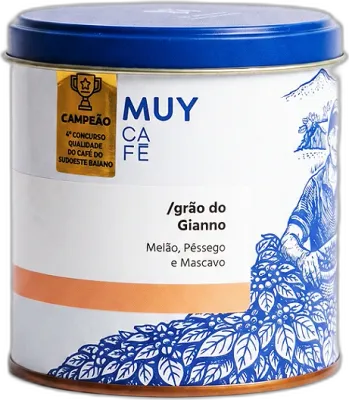 Grão do Gianno, da torrefação Muy Café