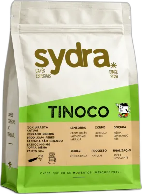 Tinoco, da torrefação Sydra Cafés Especiais