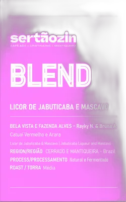 Blend Licor de Jabuticaba e Mascavo — Sertãozinho Cafés Especiais