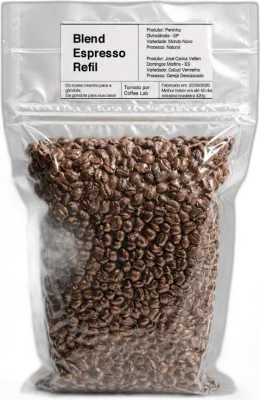 Blend Espresso Refil, da torrefação  Coffee Lab