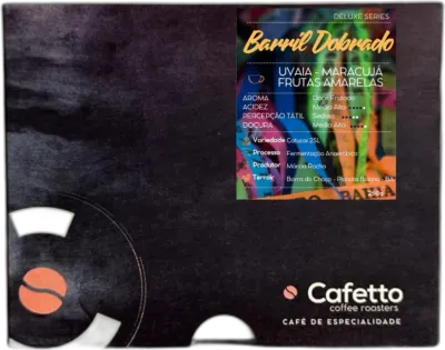 Barril Dobrado, da torrefação Cafetto Coffee Roasters