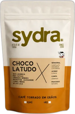 Chocolatudo, da torrefação Sydra Cafés Especiais