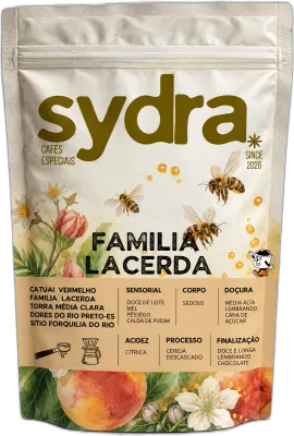 Família Lacerda, da torrefação Sydra Cafés Especiais