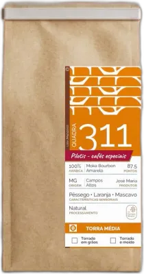 Moka Bourbon Amarelo, da torrefação Pilotis Cafés Especiais