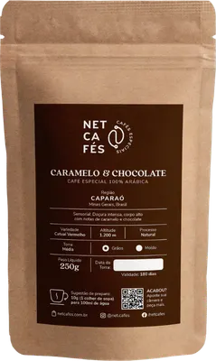 Café Especial Caramelo e Chocolate