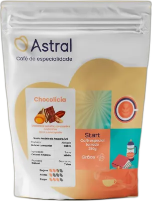 Chocolícia, da torrefação Astral Torrefação