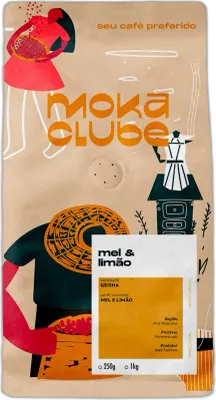 Mel e Limão, da torrefação Moka Clube