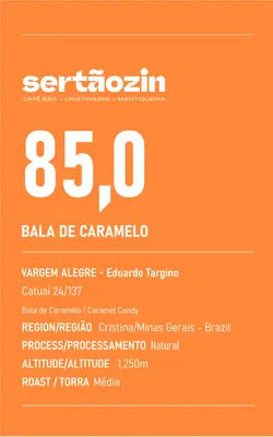 Bala de Caramelo — Sertãozinho Cafés Especiais