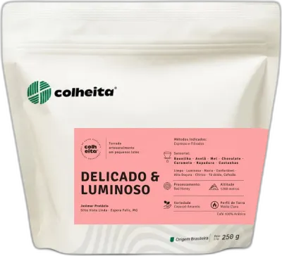 Delicado E Luminoso, da torrefação Colheita Café