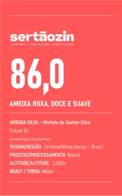 Ameixa Roxa Doce e Suave — Sertãozinho Cafés Especiais
