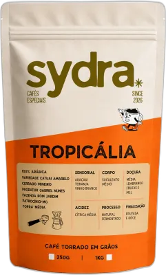 Tropicália, da torrefação Sydra Cafés Especiais