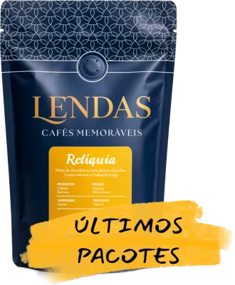 Relíquia, da torrefação Lendas Cafés