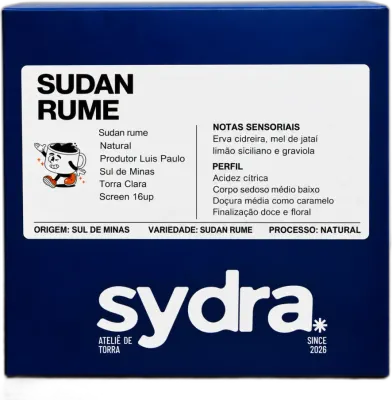 Sudan Rume, da torrefação Sydra Cafés Especiais