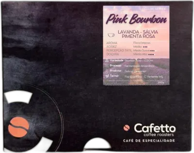 Pink Bourbon, da torrefação Cafetto Coffee Roasters