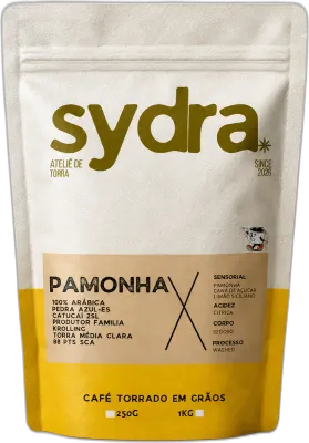 Pamonha, da torrefação Sydra Cafés Especiais