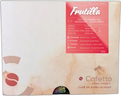 Frutilla, da torrefação Cafetto Coffee Roasters