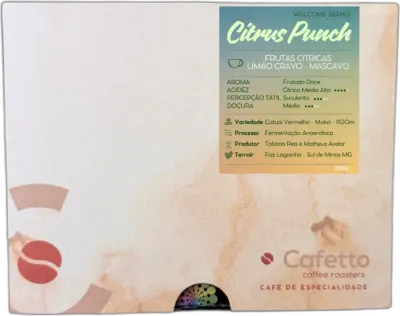 Citrus Punch, da torrefação Cafetto Coffee Roasters