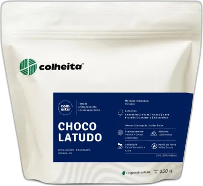 Chocolatudo, da torrefação Colheita Café