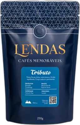Tributo, da torrefação Lendas Cafés