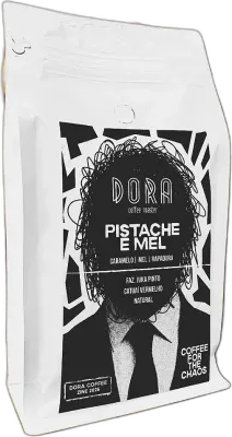 Pistache e Mel, da torrefação Dora Coffee Roaster