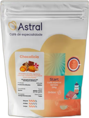 Chocolícia, da torrefação Astral Torrefação