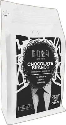 Chocolate Branco E Baunilha, da torrefação Dora Coffee Roaster