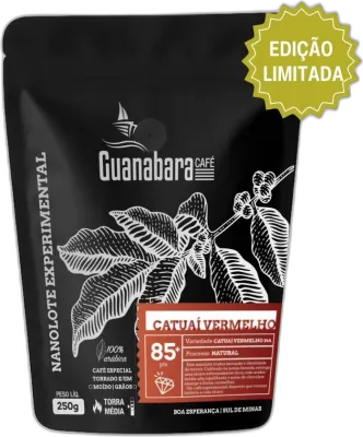 Nanolote Catuaí Vermelho, da torrefação Guanabara Cafés Especiais