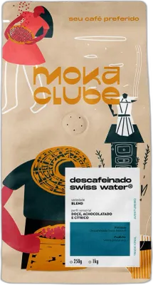 Descafeinado, da torrefação Moka Clube
