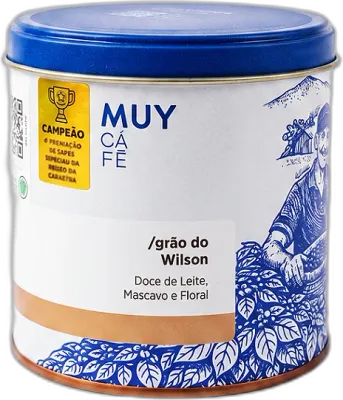 Grão do Wilson, da torrefação Muy Café