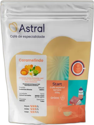 Caramelindo, da torrefação Astral Torrefação