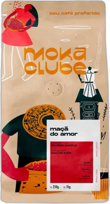 Maçã do Amor, da torrefação Moka Clube