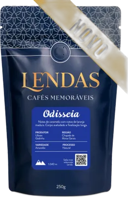 Odisseia, da torrefação Lendas Cafés