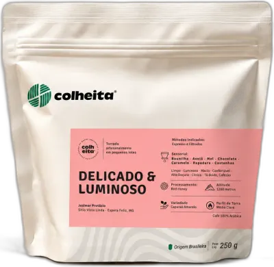 Delicado E Luminoso, da torrefação Colheita Café
