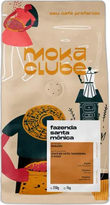 Fazenda Santa Mônica, da torrefação Moka Clube