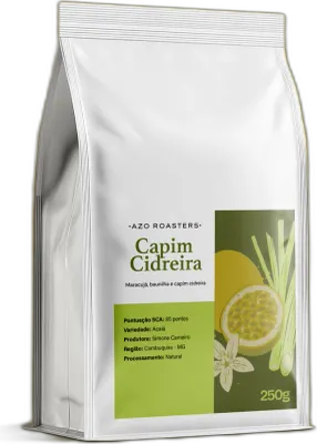Capim Cidreira, da torrefação Azo Roasters
