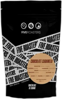 Chocolate Caramelo, da torrefação Five Roasters