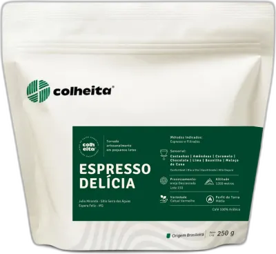Espresso Delícia, da torrefação Colheita Café