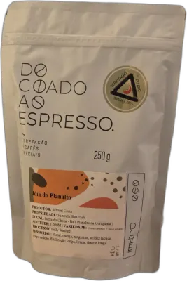 Jóia do Planalto, da torrefação Do Coado ao Espresso