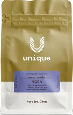 Moca, da torrefação Unique Cafés