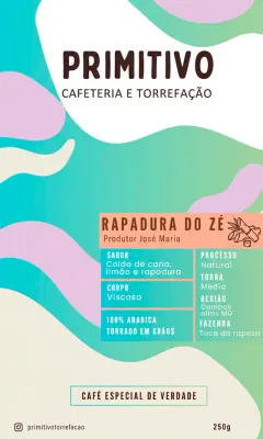 Café Rapadura do Zé — Primitivo Cafés