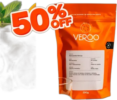 Chá Mate E Laranja, da torrefação Veroo Cafés Especiais