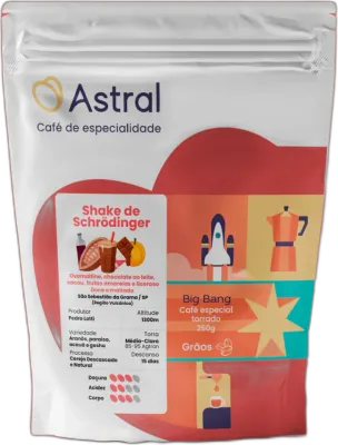 Shake de Schrödinger, da torrefação Astral Torrefação