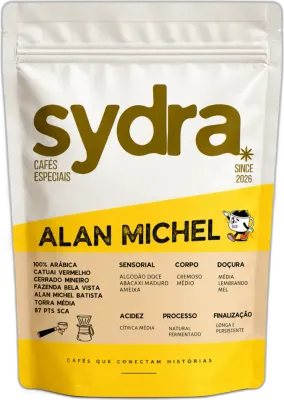Alan Michel, da torrefação Sydra Cafés Especiais