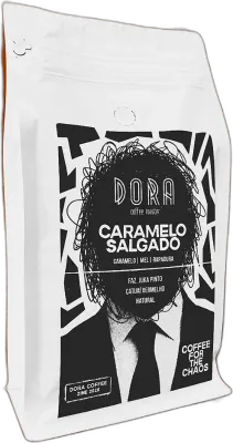 Caramelo Salgado, da torrefação Dora Coffee Roaster