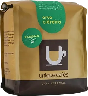 Erva Cidreira, da torrefação Unique Cafés