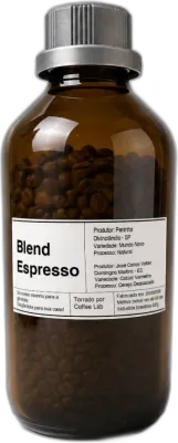 Blend Espresso, da torrefação  Coffee Lab