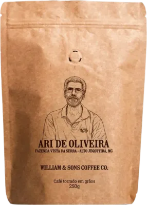 Ari Oliveira, da torrefação William & Sons Coffee Company