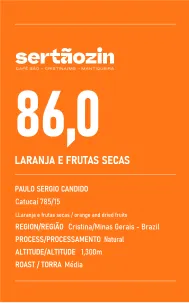 Laranja e Frutas Secas — Sertãozinho Cafés Especiais