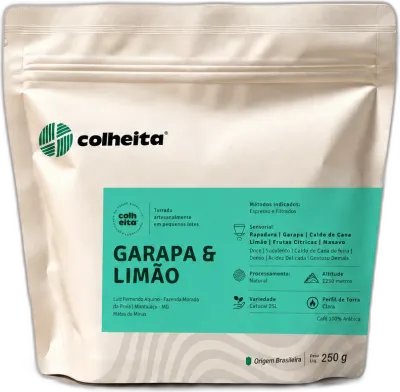 Garapa e Limão, da torrefação Colheita Café