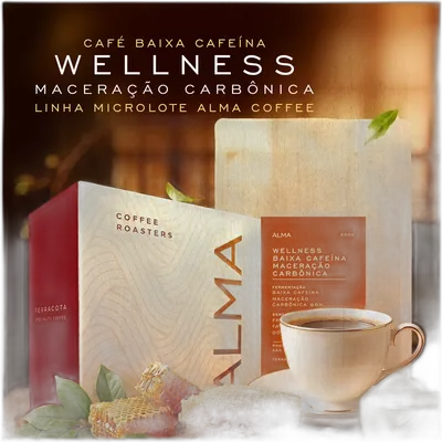 Café Baixa Cafeína Maceração Carbônica